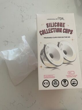 Legendairy Milk Silicone Collection Cups-28 MM FLANGE ONLY (no cups)